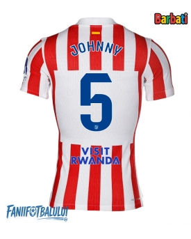 Atletico Madrid Johnny Cardoso #5 Tricou Fotbal Replică 2025-26 Barbati Acasa